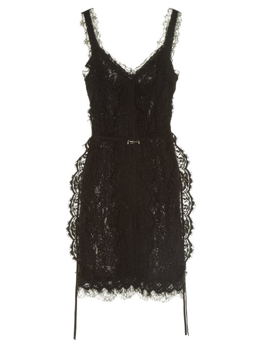 V-neck lace dress | Lanvin | MATCHESFASHION UK