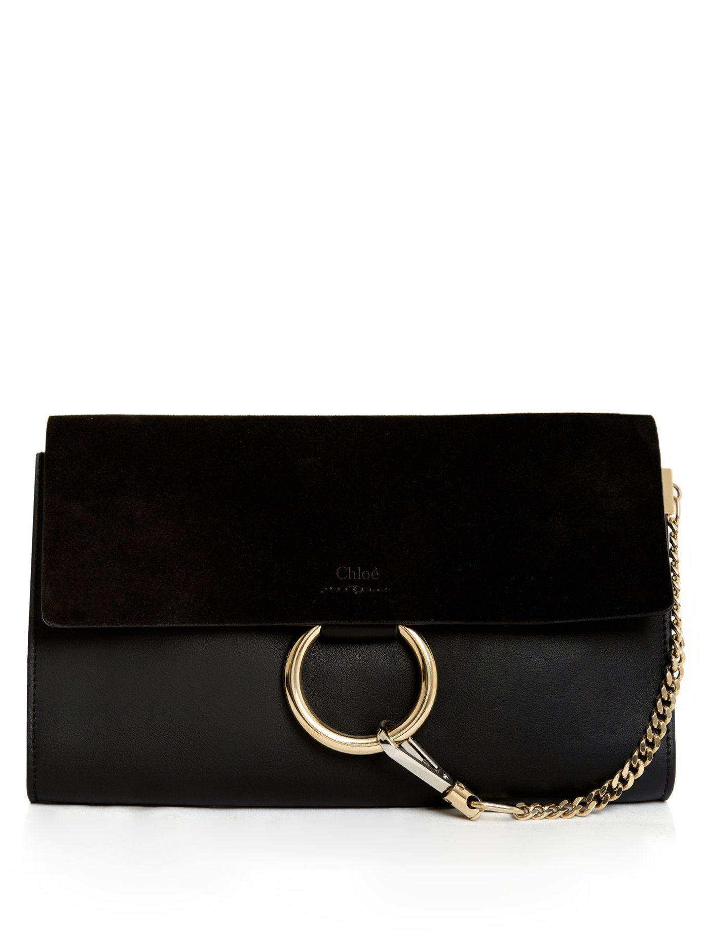 chloe faye clutch bag