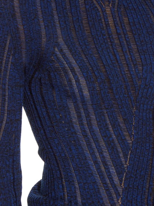 Marcy Mouline ribbed-knit cotton sweater | Acne Studios | MATCHESFASHION US