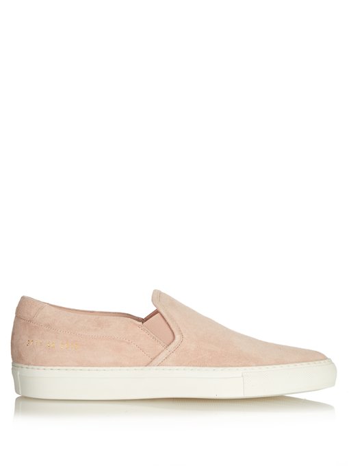 Suede slip-on trainers | Common 