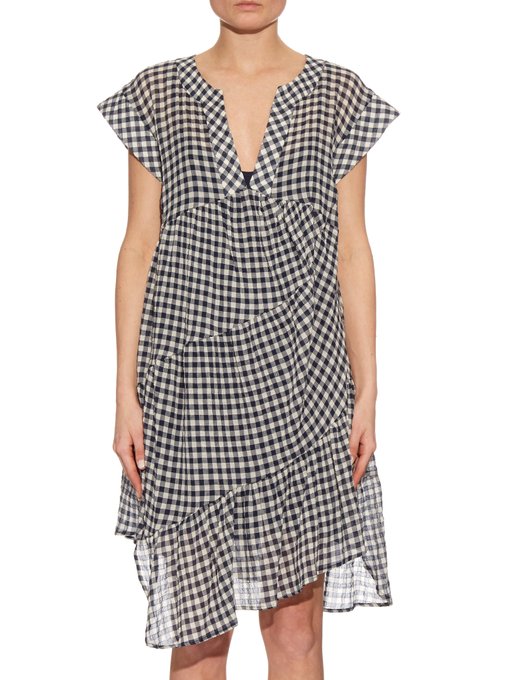 Ruffled gingham dress | Sea | MATCHESFASHION UK