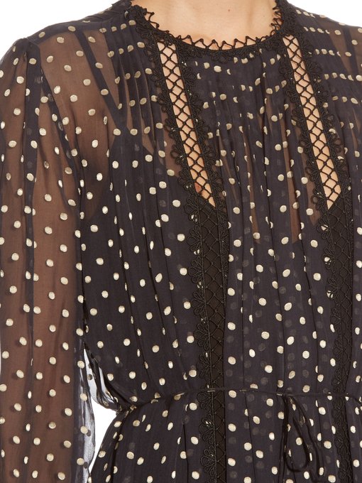 Havoc polka-dot silk-blend dress | Zimmermann | MATCHESFASHION UK