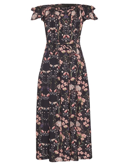 Lydia Fairy Tale-print silk dress | Mother Of Pearl | MATCHESFASHION.COM US