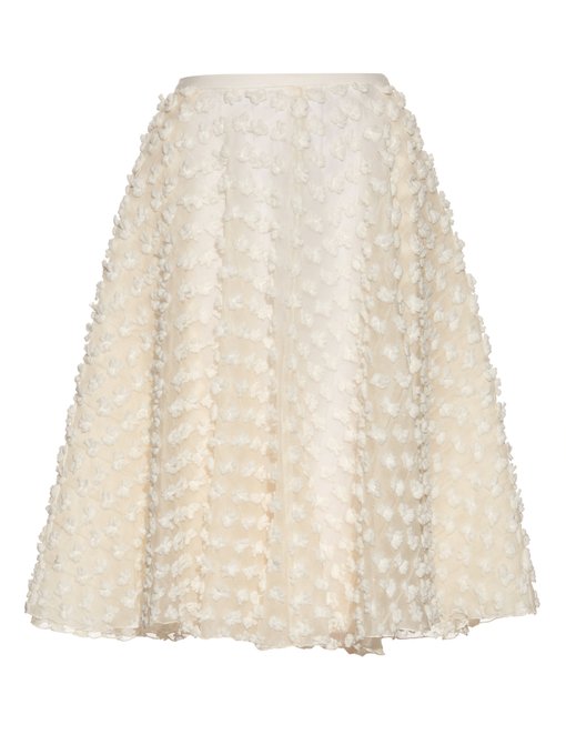 Textured-fabric A-line skirt | Rochas | MATCHESFASHION.COM UK