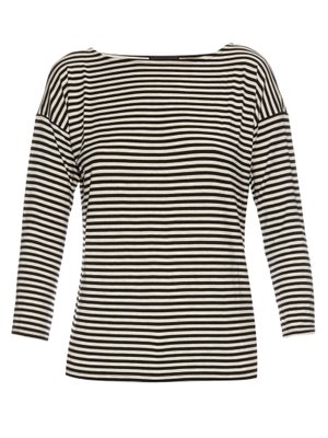 Boat-neck striped T-shirt | ATM | MATCHESFASHION.COM US