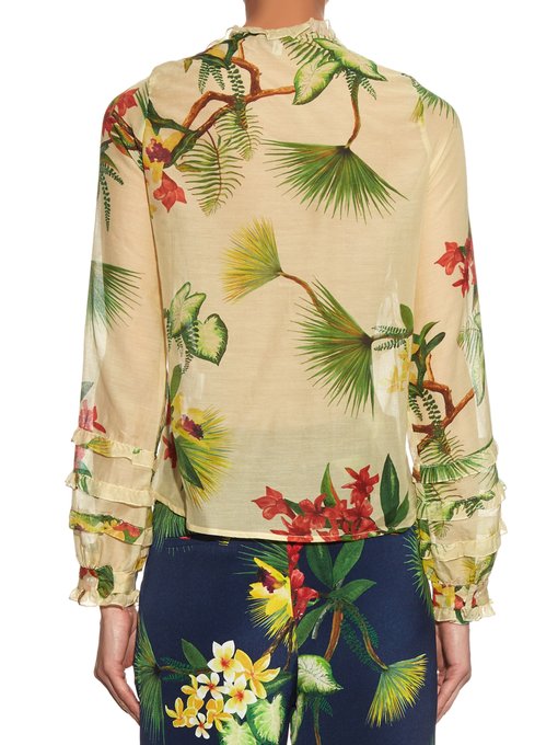 Marcia tropical floral-print shirt | Isolda | MATCHESFASHION UK