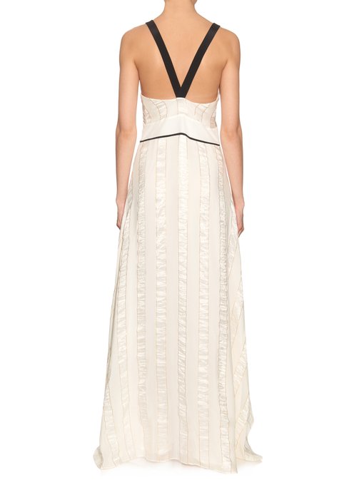 Delphi silk-blend jacquard dress | Zeus + Dione | MATCHESFASHION UK