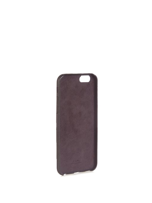 D mink-fur and leather iPhone® 6 case展示图