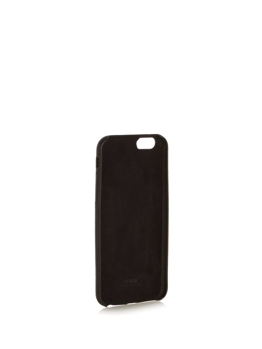 I mink-fur and leather iPhone® 6 case展示图