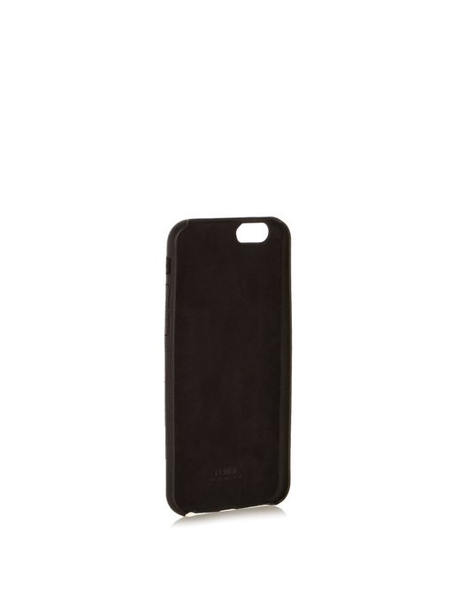 K mink-fur and leather iPhone® 6 case展示图