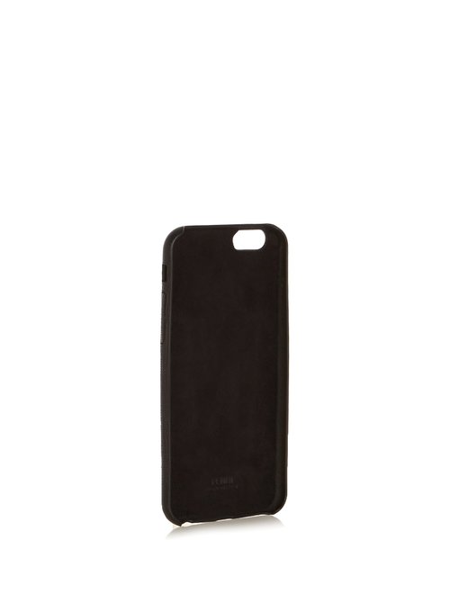 M mink-fur and leather iPhone® 6 case展示图