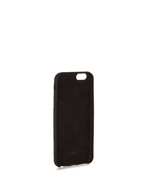 Y mink-fur and leather iPhone® 6 case展示图