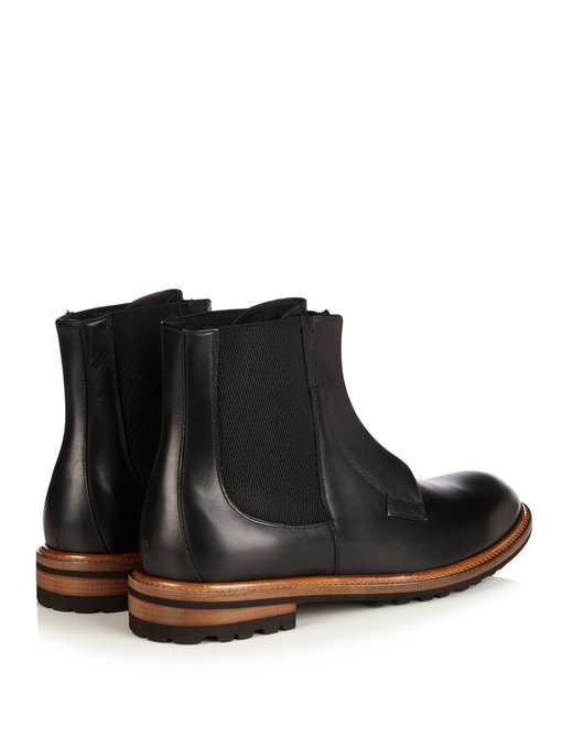 Leather zip-up chelsea boots | Dolce & Gabbana | MATCHESFASHION US