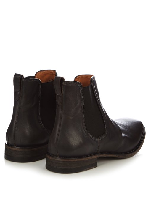 Fleetwood Sharpei leather chelsea boots 