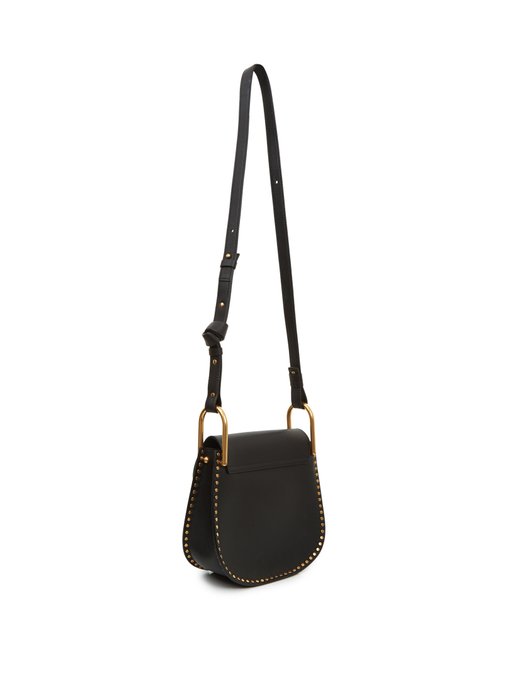 Hudson small suede and leather cross-body bag | Chloé | MATCHESFASHION US
