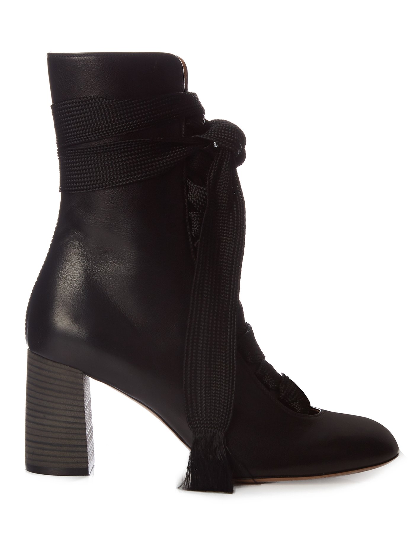 chloe harper lace up boots