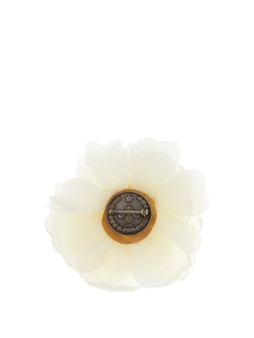 Flower silk brooch | Gucci | MATCHESFASHION UK