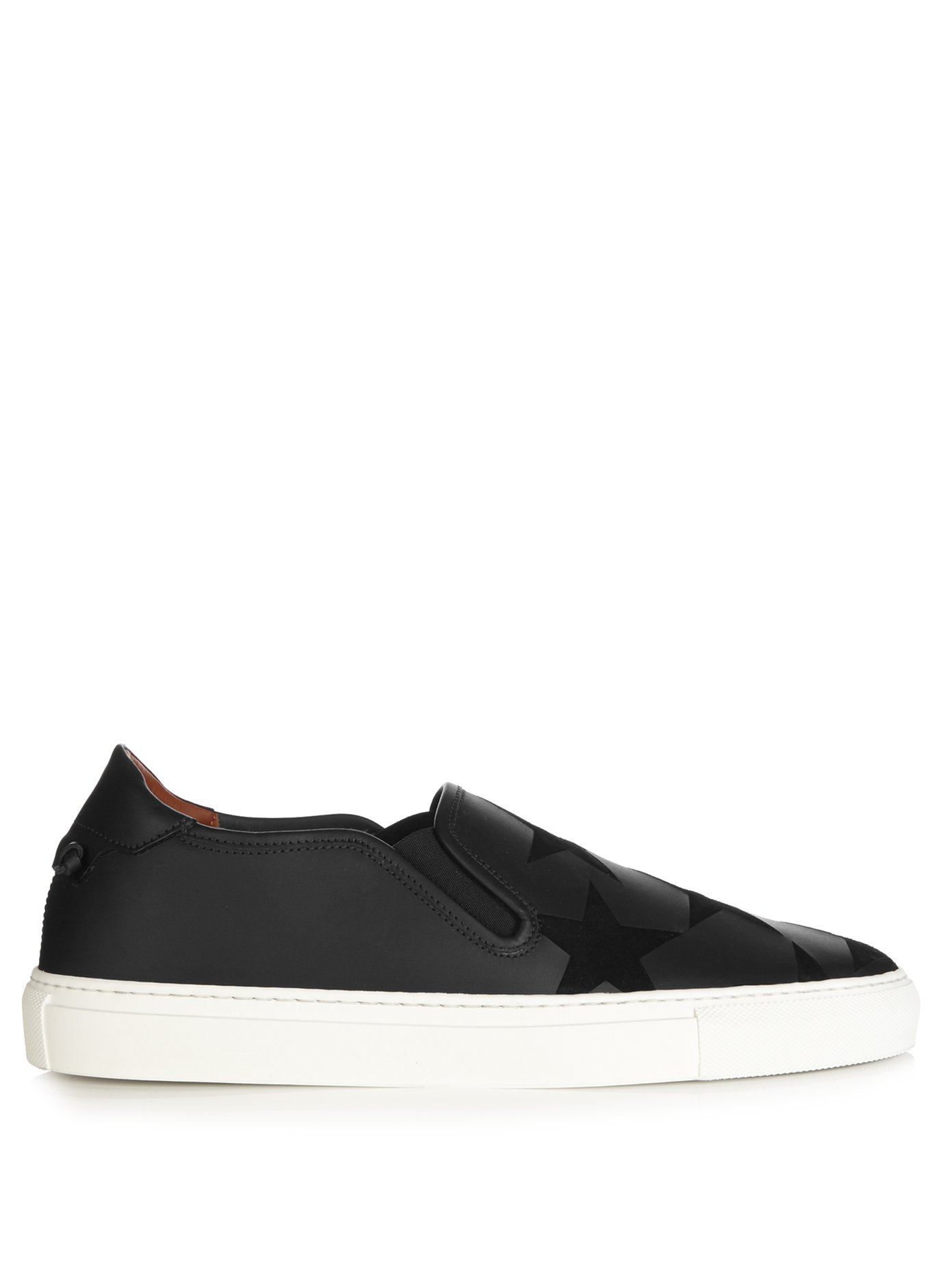 Stars suede and slip-on leather 
