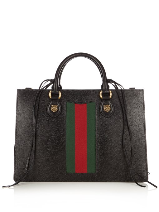 Animalier grained-leather tote | Gucci | MATCHESFASHION.COM UK