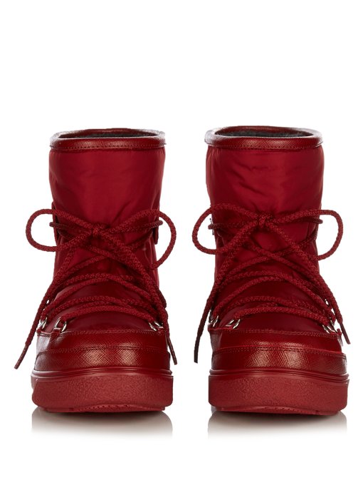 moncler boots red