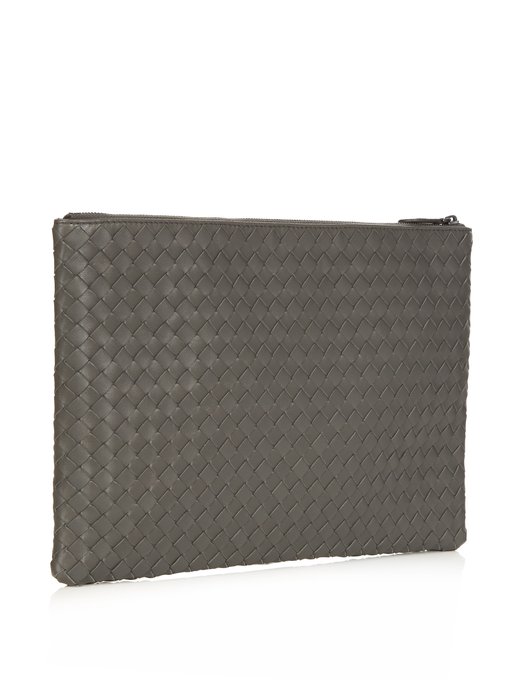 Intrecciato leather pouch | Bottega Veneta | MATCHESFASHION UK