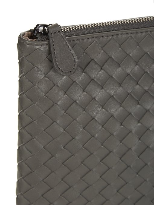 Intrecciato leather pouch | Bottega Veneta | MATCHESFASHION UK