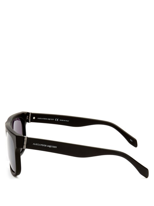D-frame acetate sunglasses | Alexander McQueen | MATCHESFASHION US