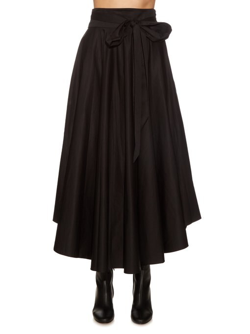 High-rise cotton maxi skirt | Tibi | MATCHESFASHION.COM UK