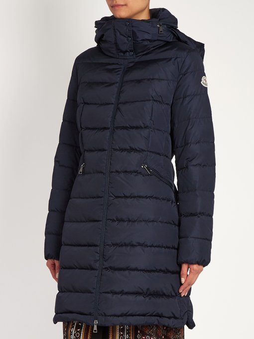 Flammette quilted-down coat | Moncler 
