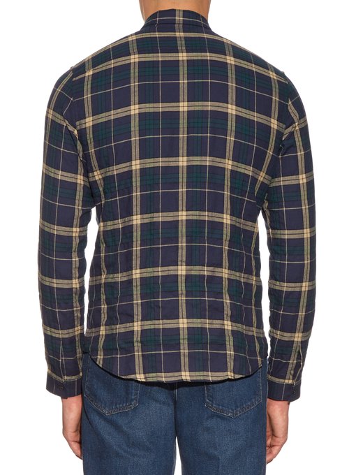 Checked cotton-flannel shirt | Gucci | MATCHESFASHION.COM UK