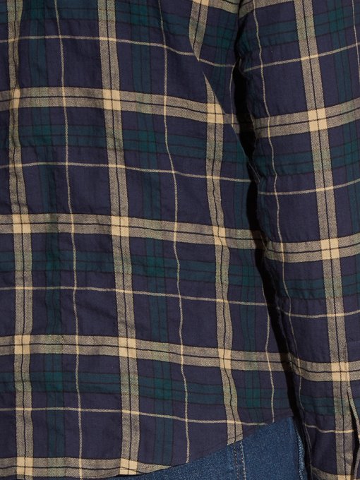 Checked cotton-flannel shirt | Gucci | MATCHESFASHION UK