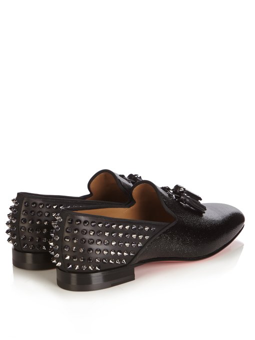 Tassilo studded leather loafers 