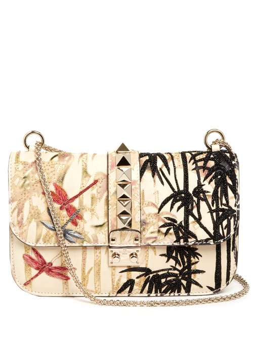 valentino embroidered bag