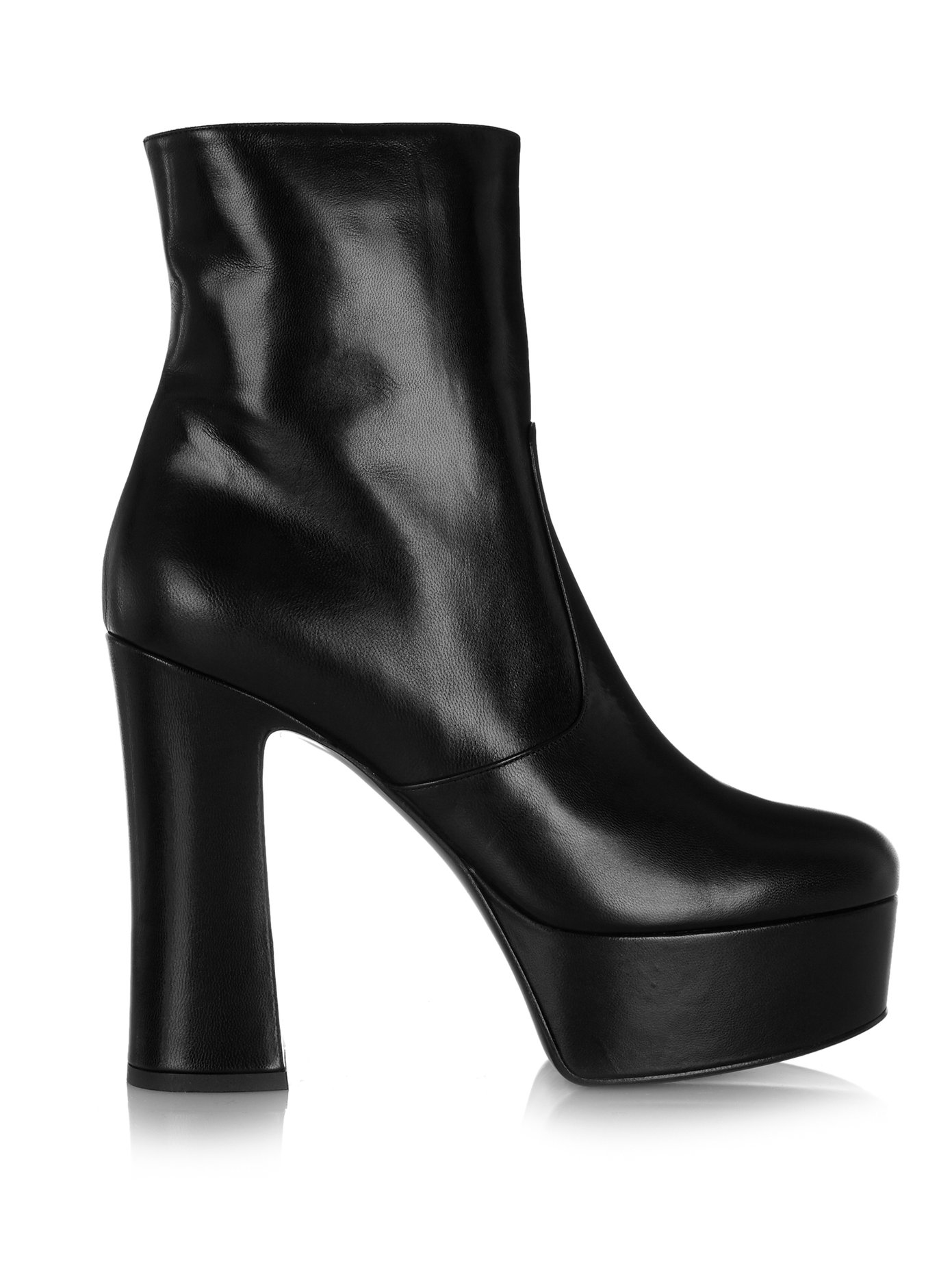 ysl platform boots