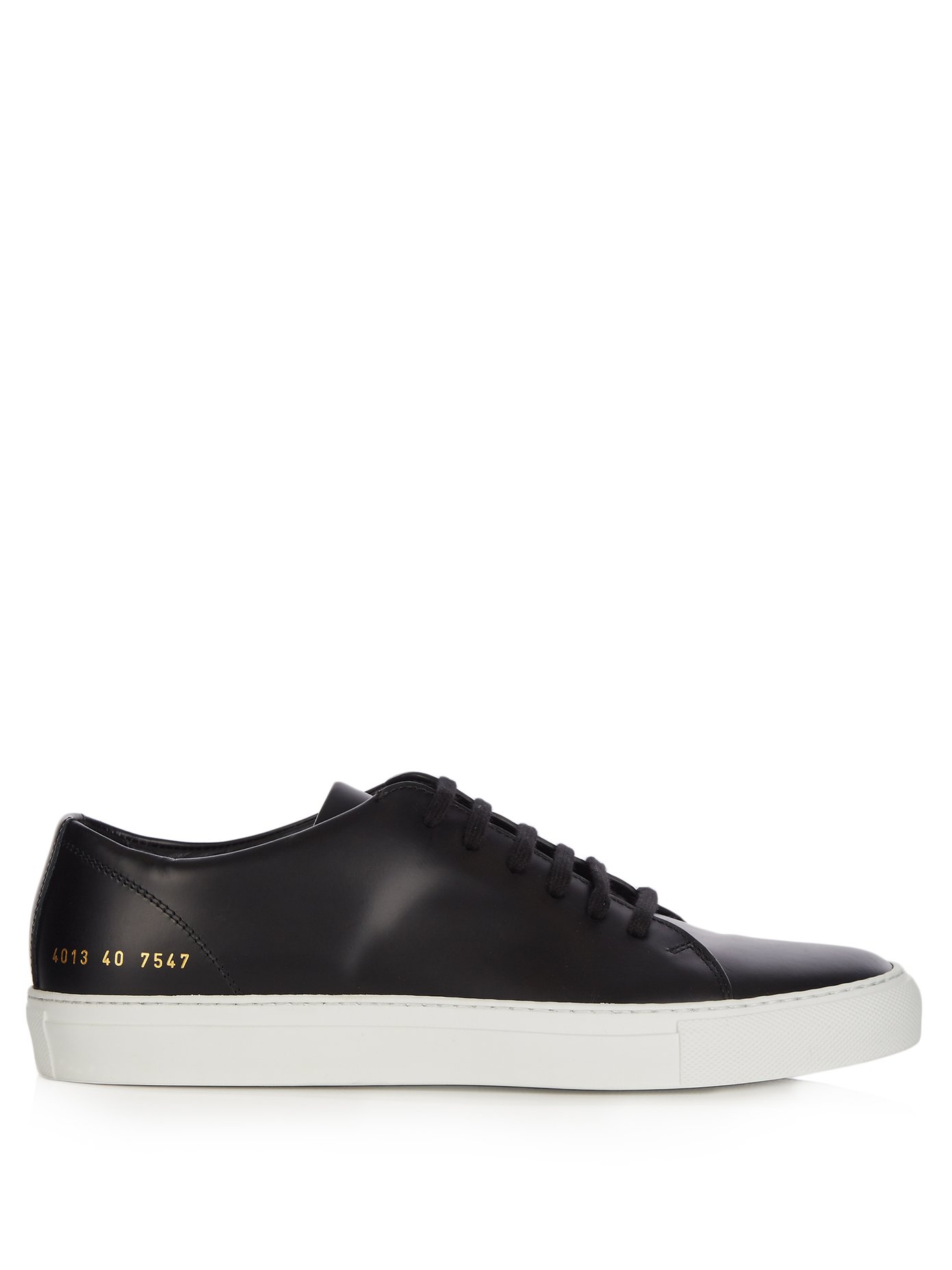 common projects court leather sneakers
