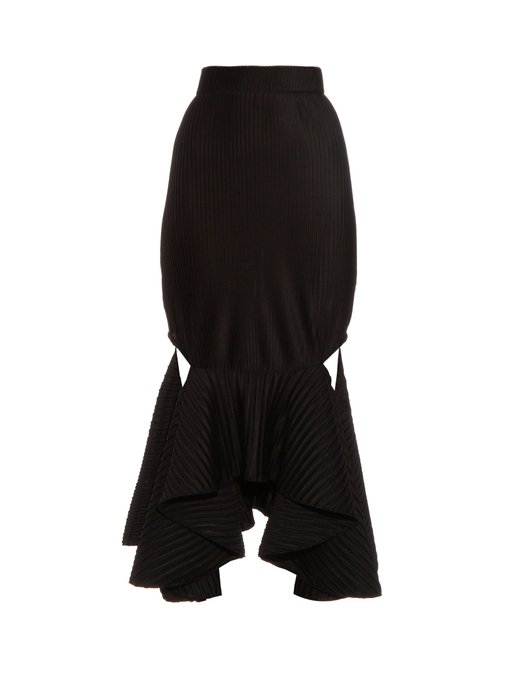 Technical-pleated jersey skirt | Givenchy | MATCHESFASHION UK