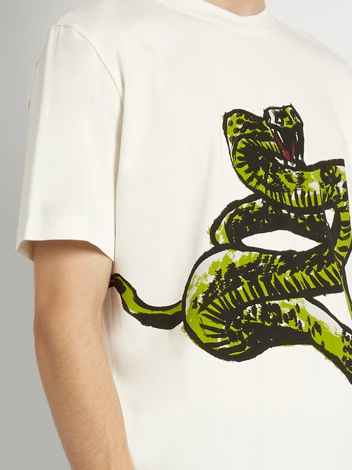 balenciaga snake t shirt