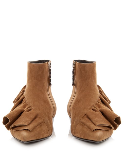 jw anderson ruffle boots