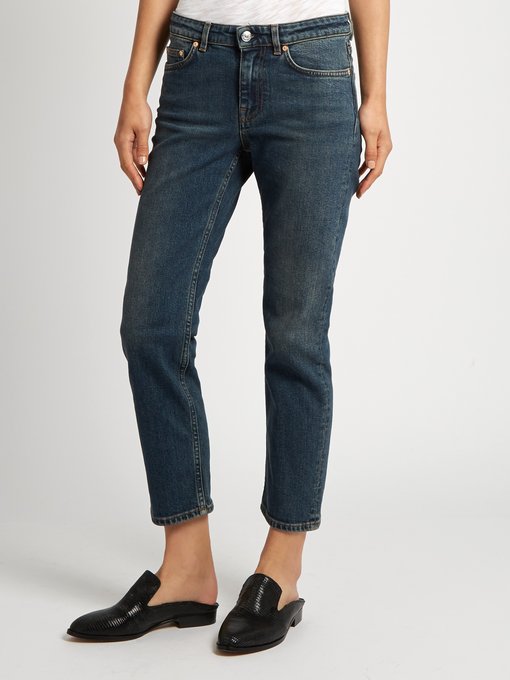 Row straight-leg cropped jeans | Acne Studios | MATCHESFASHION US