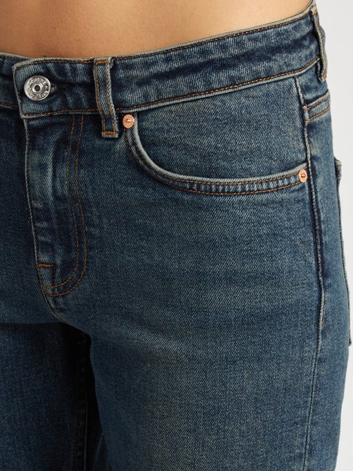Row straight-leg cropped jeans | Acne Studios | MATCHESFASHION US
