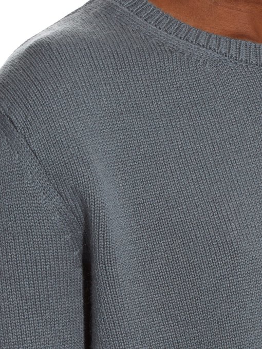 Crew-neck cashmere sweater | Valentino | MATCHESFASHION UK