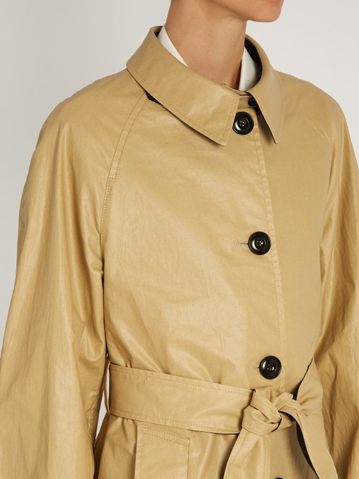 Coated-cotton trench coat | Lemaire | MATCHESFASHION US