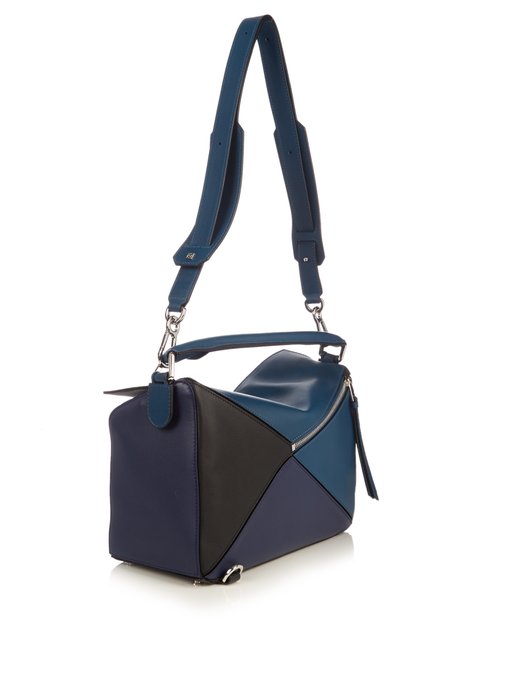 Puzzle tri-colour leather bag | Loewe | MATCHESFASHION UK