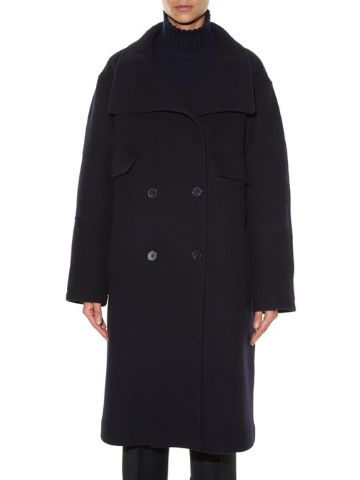 Bluetooth double-breasted coat | Jil Sander | MATCHESFASHION.COM US