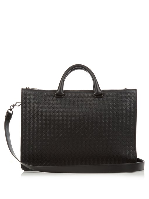 Intrecciato leather briefcase | Bottega Veneta | MATCHESFASHION UK