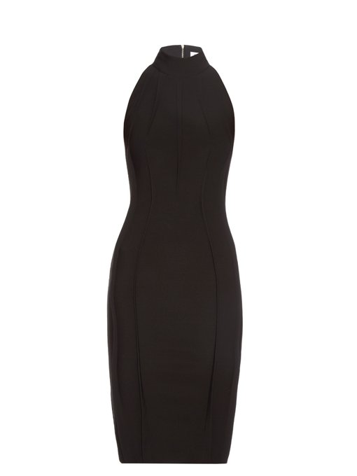 High-neck sleeveless dress | Mugler | MATCHESFASHION US