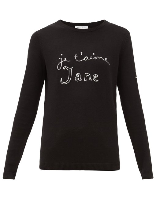 Je T Aime Jane Merino Wool Sweater Bella Freud Matchesfashion Us