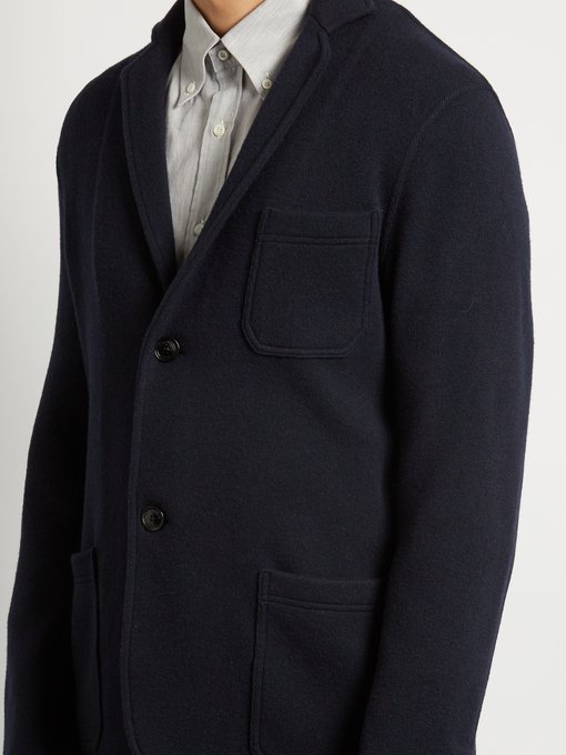 Single-breasted wool and cashmere-blend jacket | Ermenegildo Zegna ...