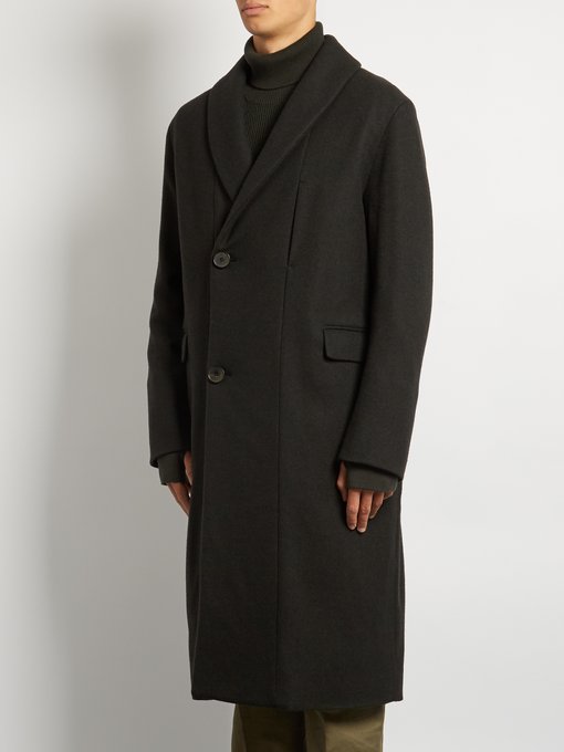 Kaftan yak-wool overcoat | Lemaire | MATCHESFASHION UK