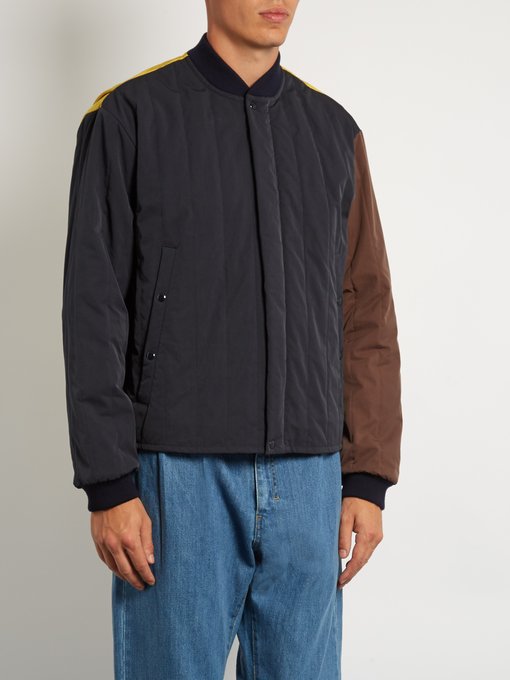 Contrast-panel quilted jacket | Marni | MATCHESFASHION UK